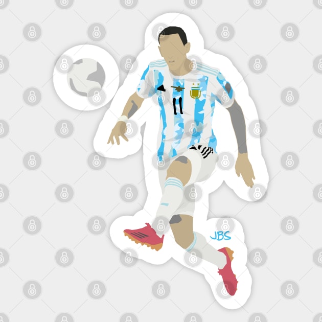 Angel Di Maria Argentina Copa America Sticker by jbsgrafico